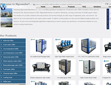 Tablet Screenshot of chiller-china.com